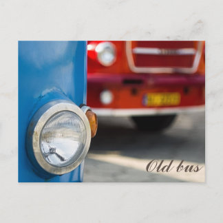 Alte Busse Postkarte