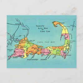 Alte Cape Cod Karte