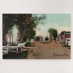 Alte Carson City Road Großes Puzzle