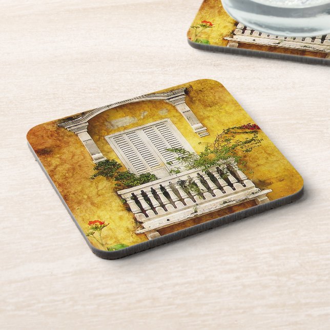 Alte Cartagena-Untersetzer Getränkeuntersetzer (Linke Seite)