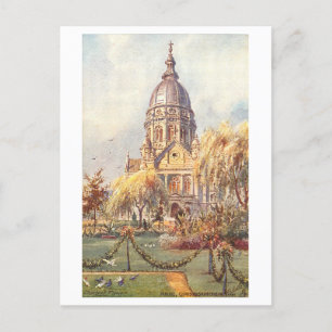 Alte Christkirche Mainz Deutschland Postkarte