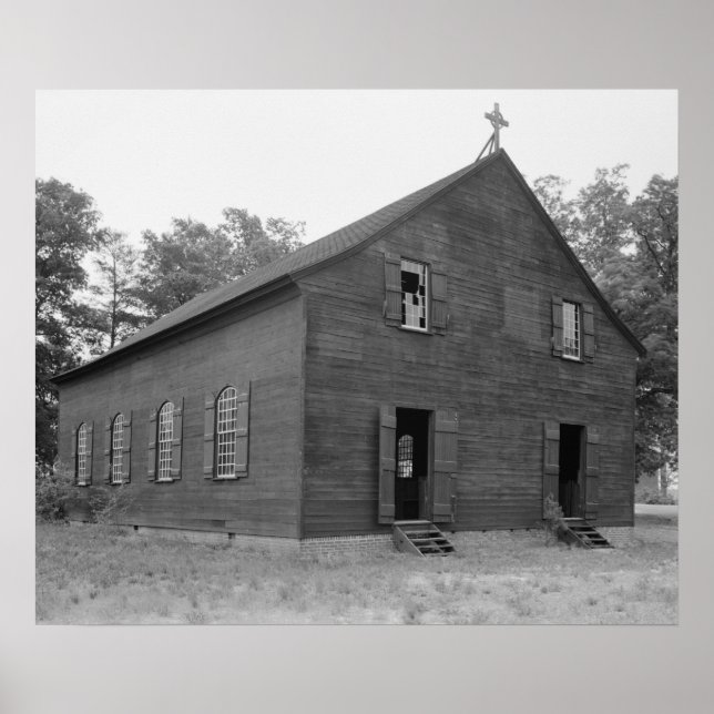 Alte Christliche Kirche Poster (Vorne)