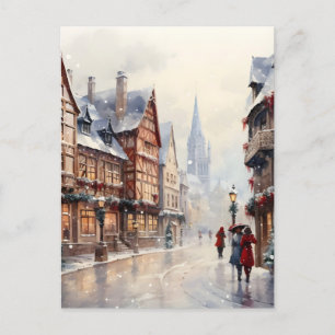 Alte Christstorfstraße Urlaub Feiertagspostkarte