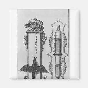 Alte Clepsydras, Illustration Magnet