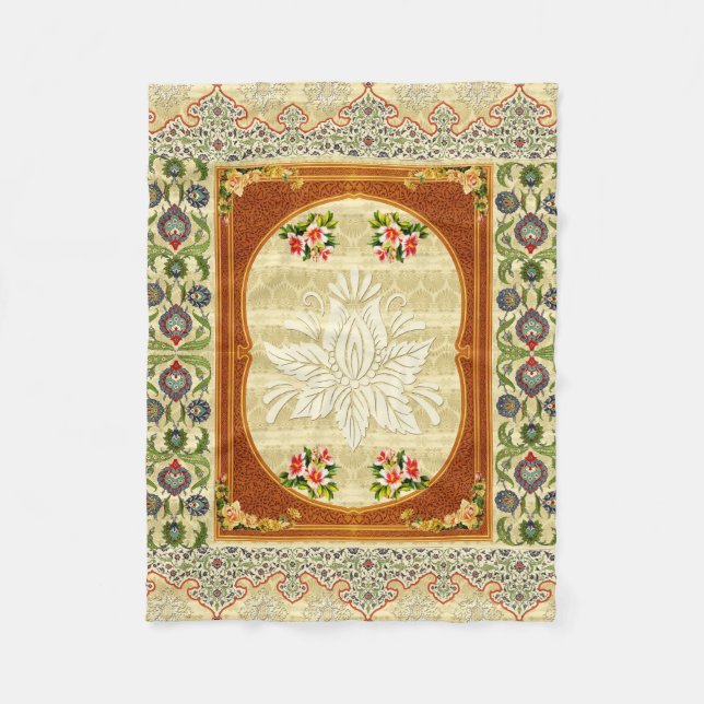 Alte Collage Fleecedecke (Vorderseite)