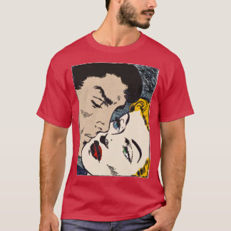 Alte Comics Romantik T-Shirt