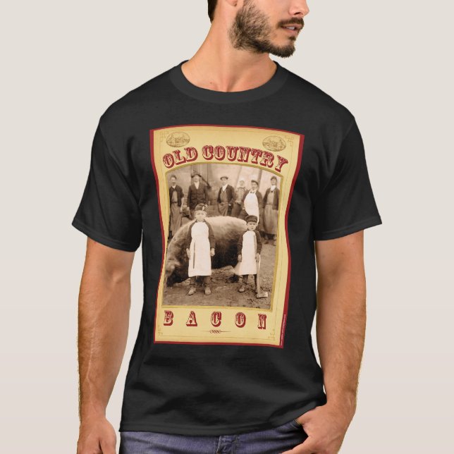 Alte Country Bacon T-Shirt (Vorderseite)
