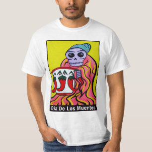 Alte Dame 1 Acryl auf Leinwand T-Shirt