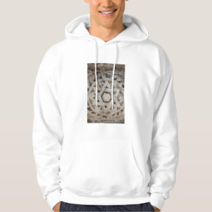 Alte Davidstern-Schnitzerei, Israel Hoodie