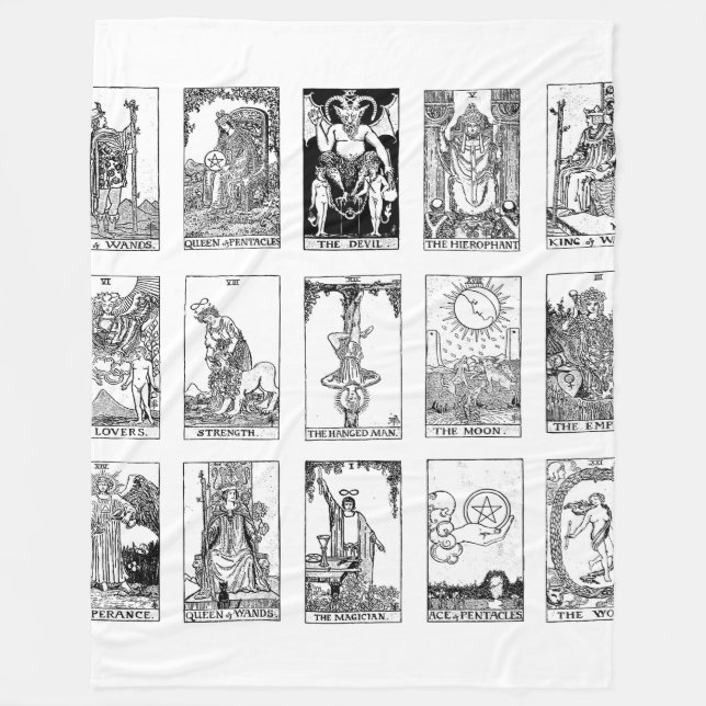 alte Decke aus Tarot (Vorderseite)