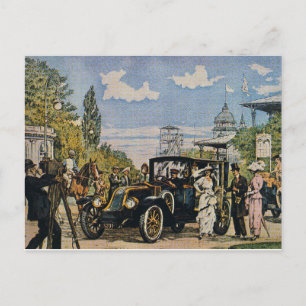 Alte deutsche Automobilpostkarte Postkarte