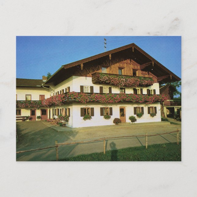 Alte deutsche Postkarte (Vorderseite)