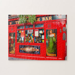 Alte Dubliner Pubs. Irland Puzzle