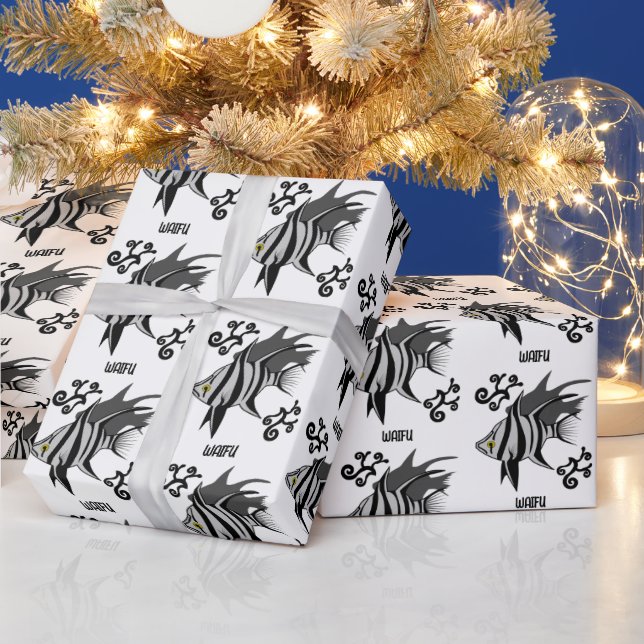 Alte Ehefrau für das Auge Geschenkpapier (Feiertage)