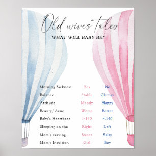 Alte Ehefrauen präsentieren den Vorstand für Gende Poster