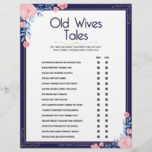 Alte Ehefrauen — Tabellen [Blumenrahmen]