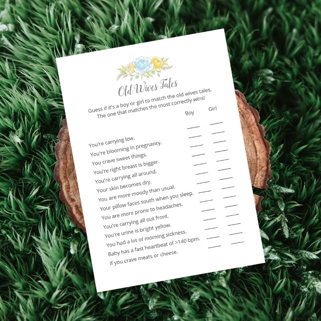 Alte Ehefrauen Tales Boy Teddy Bärenkarte Programm (Von Creator hochgeladen)