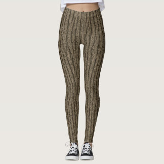 Alte Eichenbrücke - Nahtlose Naturstruktur Leggings