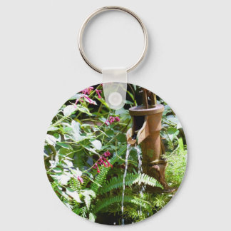 Alte Eisenpumpe Brunnen Schlüsselanhänger