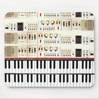 Alte elektrische Tastatur Mousepad