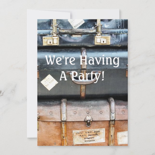 ALTE ENGLAND-EINLADUNG (Vorderseite)