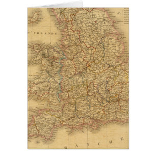 Alte Englische Karte
