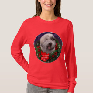 Alte englische Schäferhund-Weihnachtsgeschenke T-Shirt