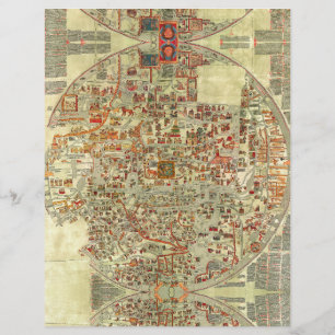 Alte Europakarte Kartografie geografische Vintage