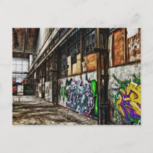 alte Fabrik Postkarte