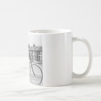 Alte Fahrrad-Foto-Kaffee-Tasse Tasse