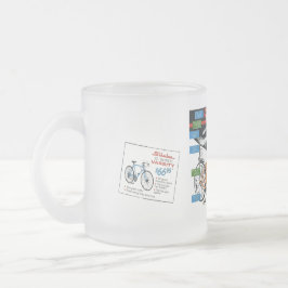 Alte Fahrradwerbung Mattglastasse