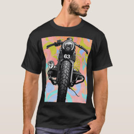 ALTE FASHIONIERTE MOTORRADFAHRRAD #63 T-Shirt