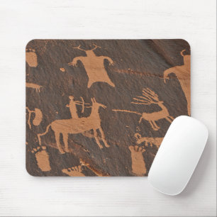 Alte Felsgravuren Newspaper Rock Native American Mousepad