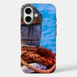 Alte Festungsbollard iPhone 16 Hülle