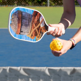 Alte Festungsbollard Pickleball Schläger