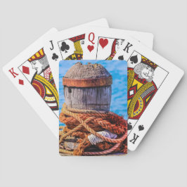 Alte Festungsbollard Spielkarten