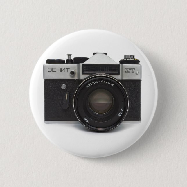 Alte Filmkamera Button (Vorderseite)