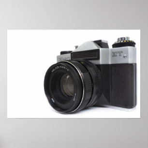 Alte Filmkamera Poster