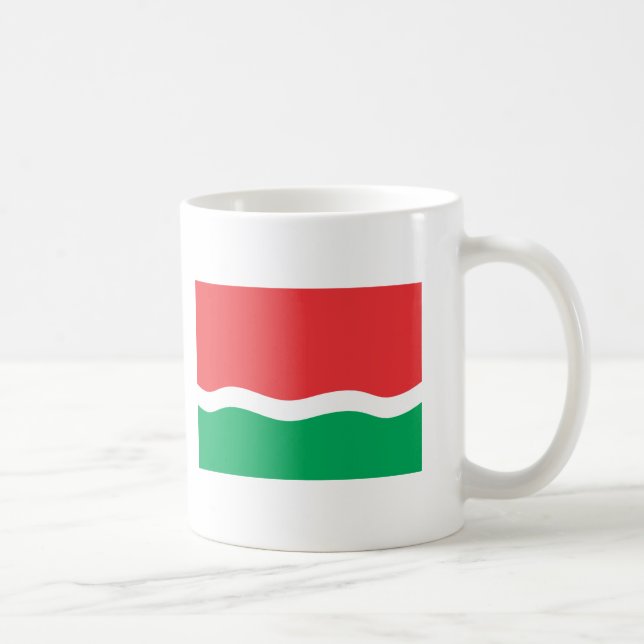 Alte Flagge Seychellen Kaffeetasse (Rechts)