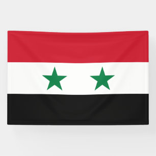Alte Flagge Syriens Banner