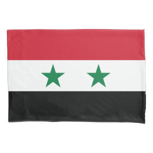 Alte Flagge Syriens Kissenbezug