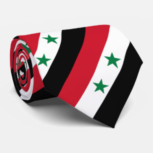 Alte Flagge Syriens Krawatte