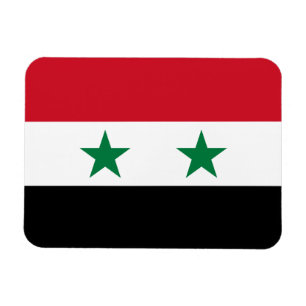Alte Flagge Syriens Magnet