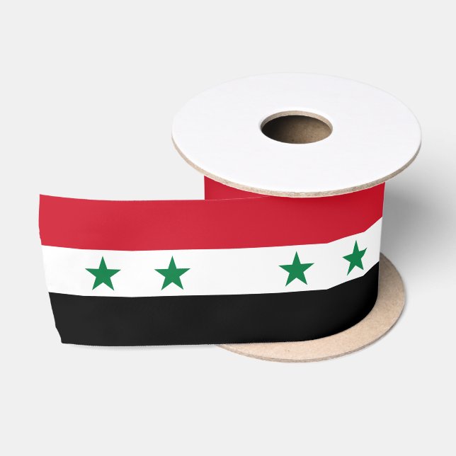 Alte Flagge Syriens Satinband (Spule)