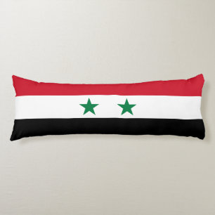 Alte Flagge Syriens Seitenschläferkissen