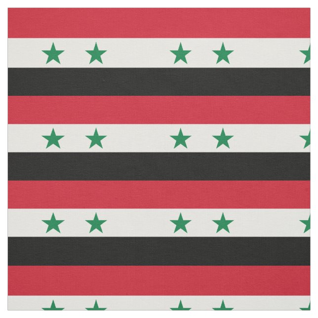 Alte Flagge Syriens Stoff (Muster)