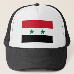 Alte Flagge Syriens Truckerkappe