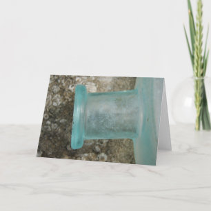 Alte Flasche Karte