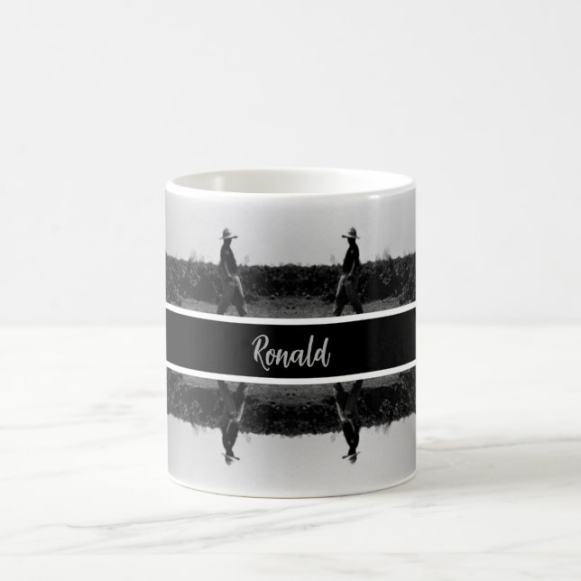 Alte Fotografie eines algerischen Bauern in Algier Kaffeetasse (Mittel)
