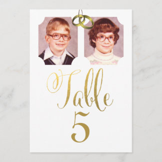 Alte Fotos Hochzeit Tischnummer Cards